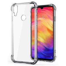 Силиконовый чехол 6D Xiaomi Redmi 7 (Прозрачный)