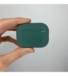 Чохол для навушників Full Silicone Case with Microfiber Apple AirPods Pro (Pine ..