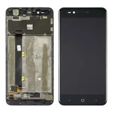 Дисплей для ZTE Blade A610/ V6 Max с чёрным тачскрином и корпусной рамкой