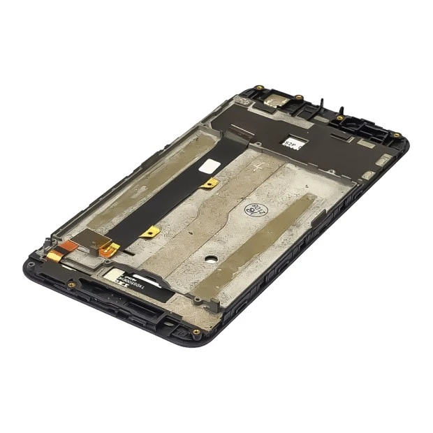 Дисплей для ZTE Blade A610/ V6 Max с чёрным тачскрином и корпусной рамкой