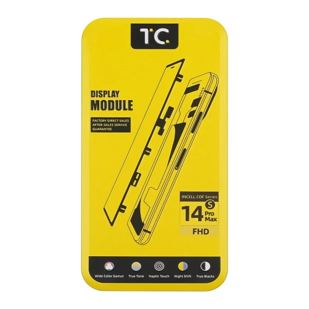 Дисплей для Apple iPhone 14 Pro Max с чёрным тачскрином ZY-IN CELL