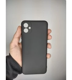Силіконовий Original 360 Case Samsung Galaxy A04E (2022) (ShutCam) (Чорний)