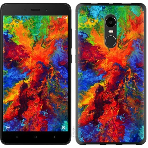 Силиконовый чехол Акварель Xiaomi Redmi 5