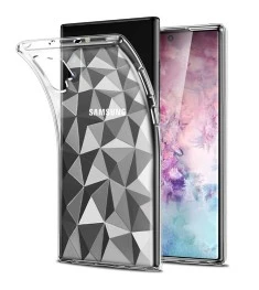 Силикон Prism Case Samsung Galaxy Note 10 Plus (Прозрачный)
