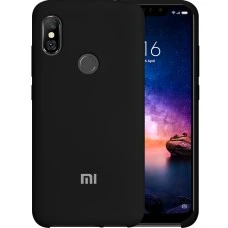 Силиконовый чехол Original Case Xiaomi Redmi Note 6 / Note 6 Pro (Чёрный)