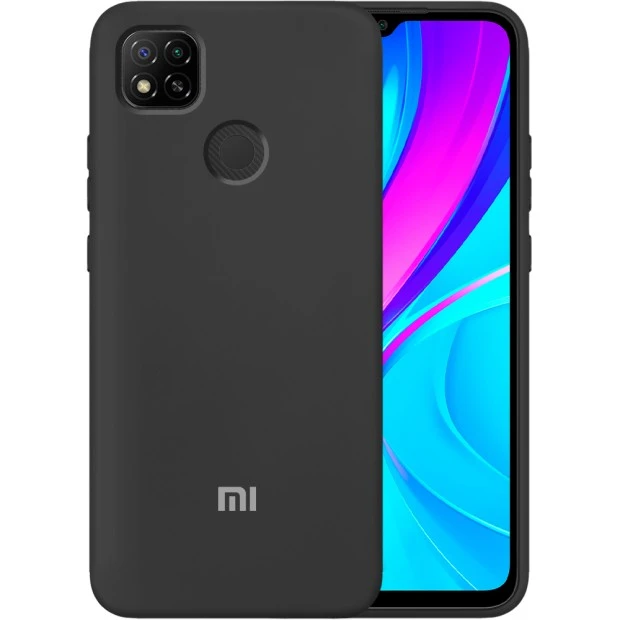 Силикон Original Case Xiaomi Redmi 9C (Чёрный)