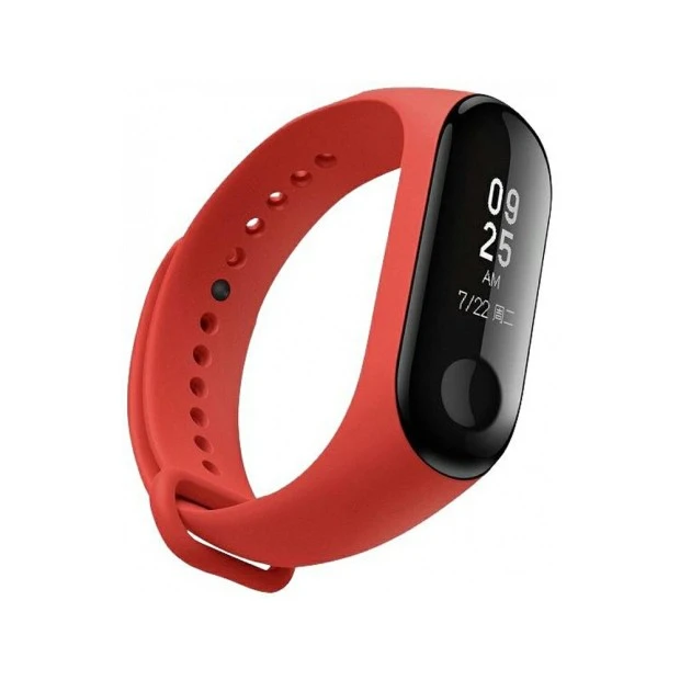 Ремешок Original Design Xiaomi Mi Band 3 / Mi Band 4 (Red Pattern)