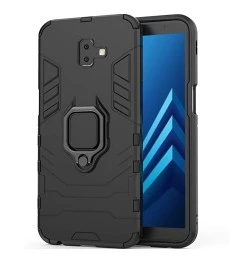 Бронь-чехол Ring Armor Case Samsung Galaxy J6 Plus (2018) J610 (Чёрный)
