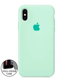 Силикон Original Round Case Apple iPhone XS Max (21) Turqouise