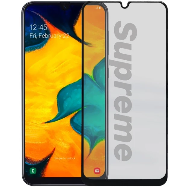 Защитное стекло 5D Picture Samsung Galaxy A20 / A30 / A50 (2019) Black (Supreme)