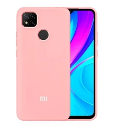 Силикон Original 360 Case Logo Xiaomi Redmi 9C (Розовый)