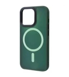 Чохол WAVE Matte Insane Case з MagSafe для iPhone 14 Pro Max (Зелений)