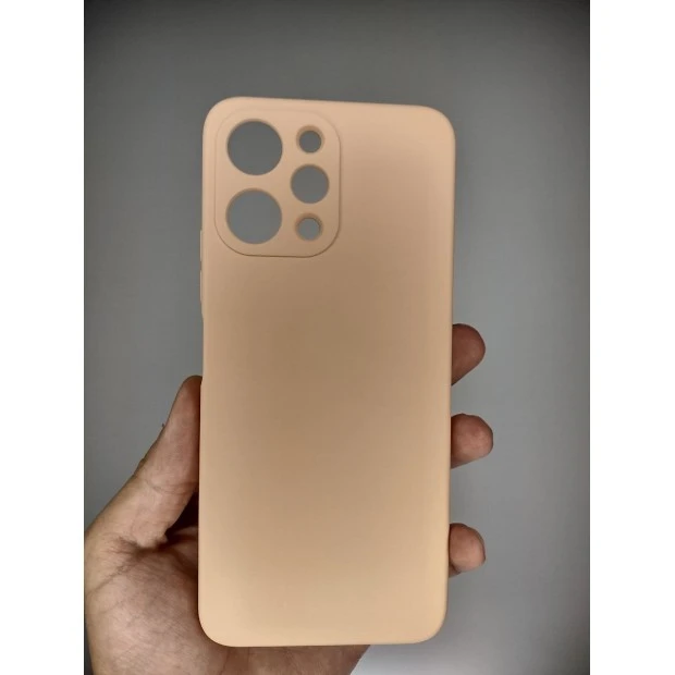 Чохол силіконовий Original Xiaomi Redmi 12 (ShutCam) (Персиковий)