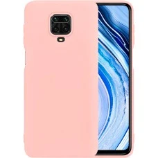 Силикон iNavi Color Xiaomi Redmi Note 9S / Pro / Max (Розовый)
