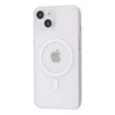Чехол WAVE Premium Crystal Case with MagSafe iPhone 14 (Прозрачный)