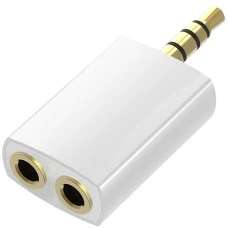 Сплиттер-раздвоитель для наушников Audio 3.5mm (Белый)