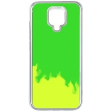 Чехол Aquarium Color Sand Xiaomi Redmi Note 9S / Note 9 Pro (Зелёный)