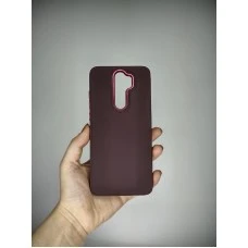 Накладка Metal Camera Xiaomi Redmi Note 8 Pro (Бордо)
