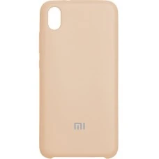 Силикон Original 360 Case Logo Xiaomi Redmi 7A (Персик)