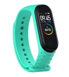 Ремешок Ribbed Style Xiaomi Mi Band 3 / Mi Band 4 (Бирюзовый)