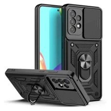 Бронь-чехол Ring Serge Armor Case Samsung Galaxy A52 / A52s (ShutCam) (Чёрный)