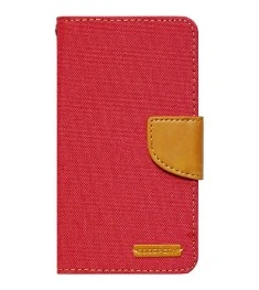 Чехол-книжка Goospery Canvas Diary Xiaomi Redmi Note 3 / Note 3 Pro (Красный)