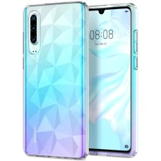 Силиконовый чехол Prism Case Huawei P30 (прозрачный)