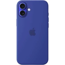 Чехол Silicone Case with MagSafe Apple iPhone 16 Plus (Ultramarine) (Original)