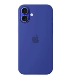 Чехол Silicone Case with MagSafe Apple iPhone 16 Plus (Ultramarine) (Original)