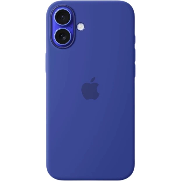 Чехол Silicone Case with MagSafe Apple iPhone 16 Plus (Ultramarine) (Original)