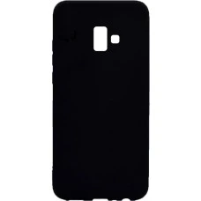 Силикон Multicolor Samsung J6 Plus (2018) J610 (черный)