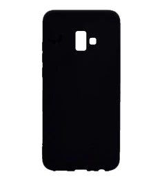 Силикон Multicolor Samsung J6 Plus (2018) J610 (черный)