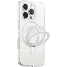 Blueo Crystal 360 Rotatable Stand with MagSafe Case for Apple iPhone 15 Pro Max (Transparent)