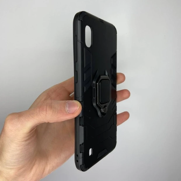 Бронь-чехол Ring Armor Case Samsung Galaxy A10 (2019) (Чёрный)