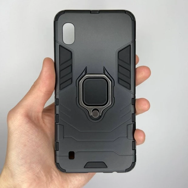 Бронь-чехол Ring Armor Case Samsung Galaxy A10 (2019) (Чёрный)