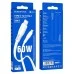 USB cable Borofone BX85 PD60W (Type-C to Type-C) (White)