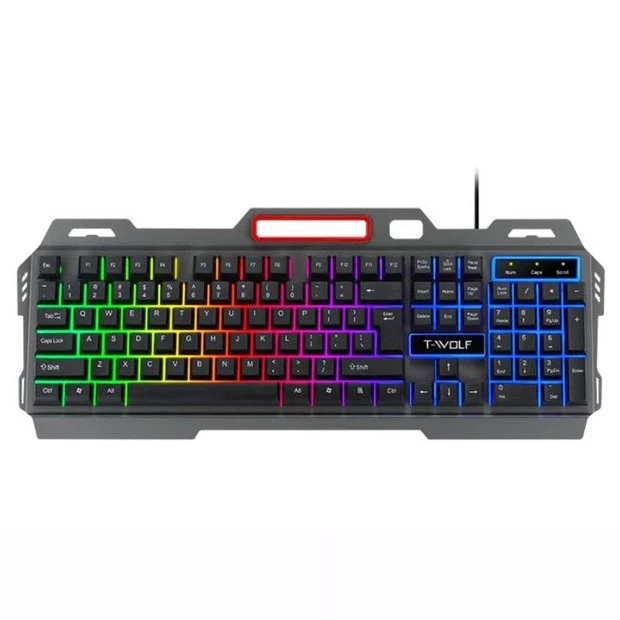 Клавиатура T-Wolf T 16 LED (Чёрный)