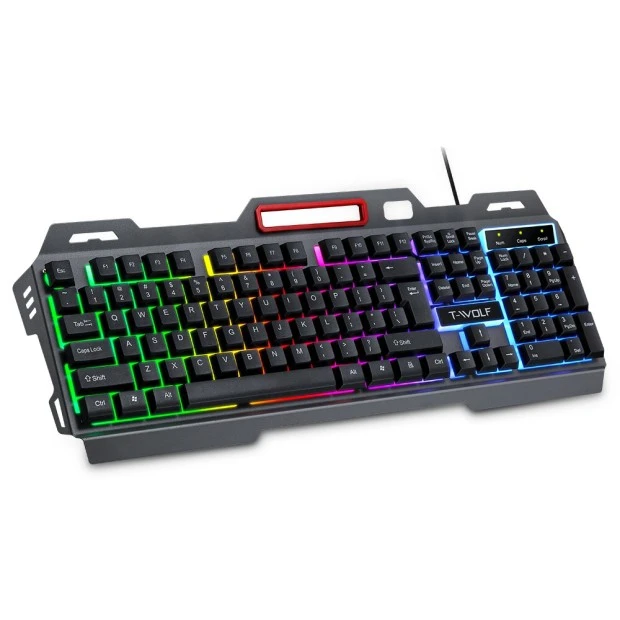 Клавиатура T-Wolf T 16 LED (Чёрный)