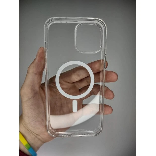 Накладка Monblan Magsafe Apple iPhone 12 Pro Max (Прозрачный)