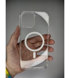 Накладка Monblan Magsafe Apple iPhone 12 Pro Max (Прозрачный)