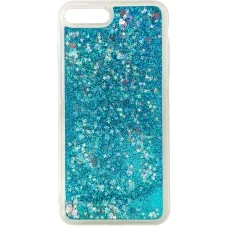 Силіконовий чохол Liquid Fashion для Apple iPhone 7 Plus  /  8 Plus (синій)