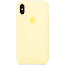 Силикон Original Case Apple iPhone XS Max (51) Mellow Yellow