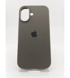Силикон Original Round Case Apple iPhone 16 (19) Dark Grey