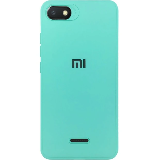 Силиконовый чехол Junket Case Xiaomi Redmi 6a (Бирюзовый)
