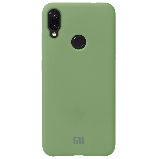 Силикон Original 360 Case Logo Xiaomi Redmi Note 7 (Зелёный)