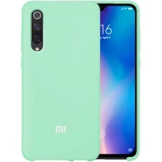 Силиконовый чехол Original Case Xiaomi Mi9 SE (Бирюзовый)
