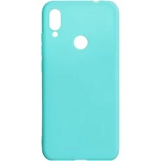Силиконовый чехол iNavi Color Xiaomi Redmi Note 7 (Бирюзовый)