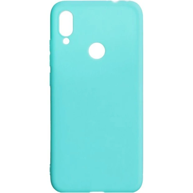Силиконовый чехол iNavi Color Xiaomi Redmi Note 7 (Бирюзовый)