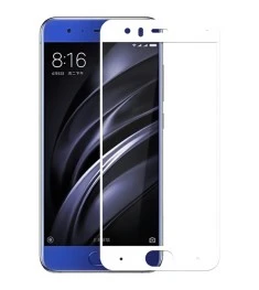 Захисне скло 5D Standard Xiaomi Mi6 Біле