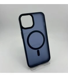 Чохол WAVE Matte Insane Case з підтримкою MagSafe для iPhone 13 (Темно-синій)